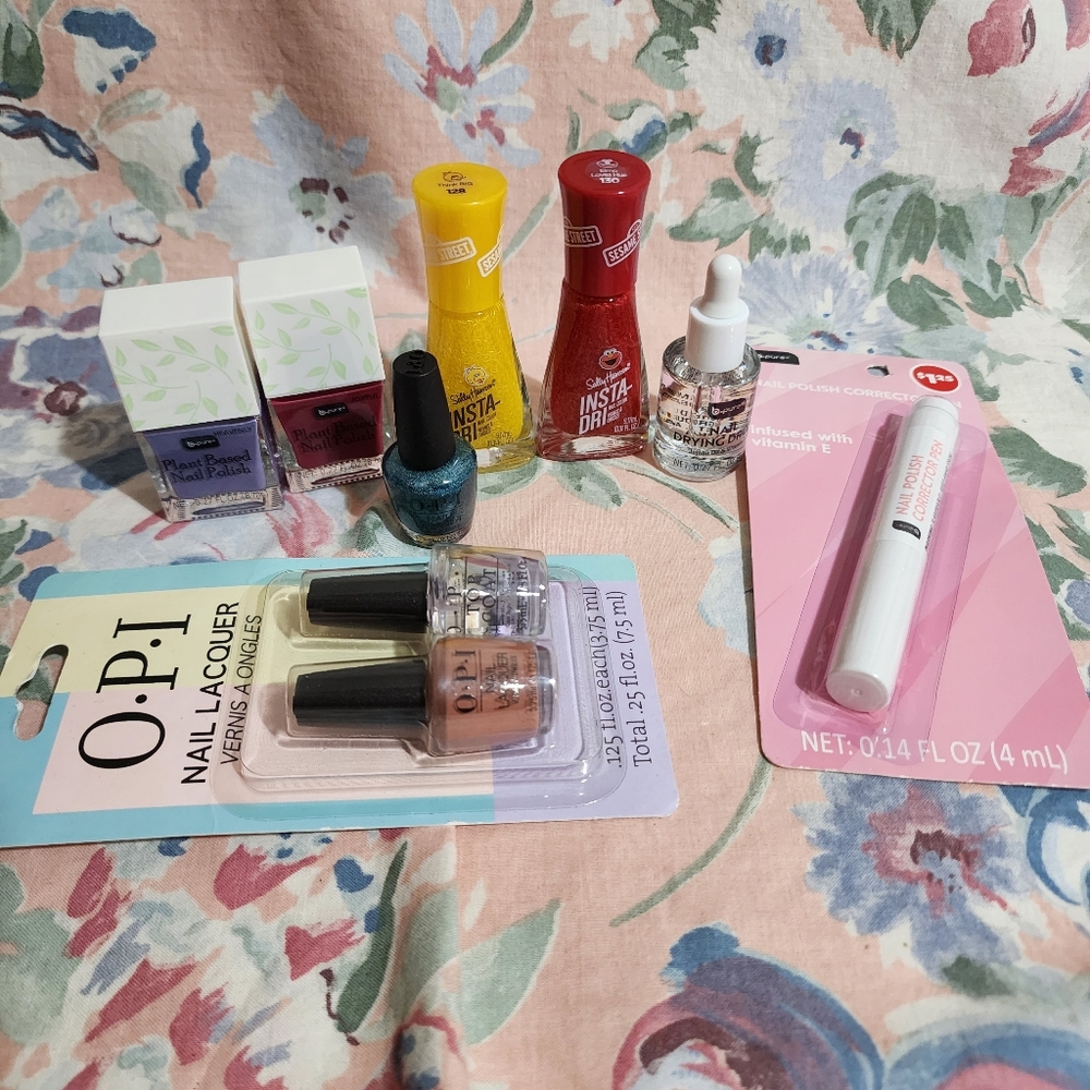 Opi mini nail polish sally hansen insta dri b pure plant based correction pen St